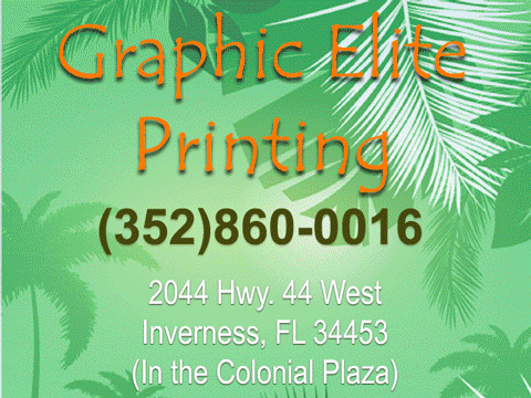 Graphic Elite Printing - Citrus County Printer - Inverness Florida Print Shop